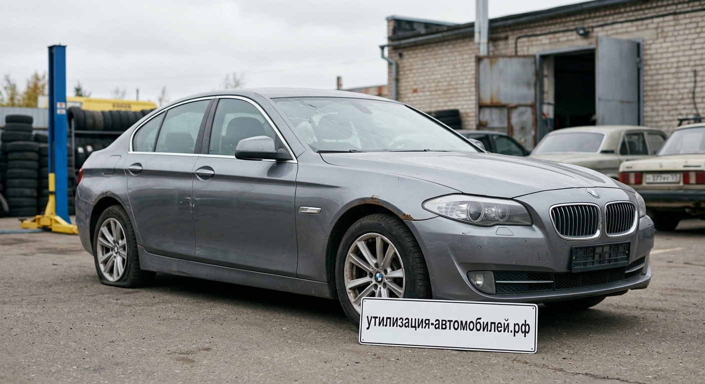 Официальная утилизация BMW 5 серия (F10)