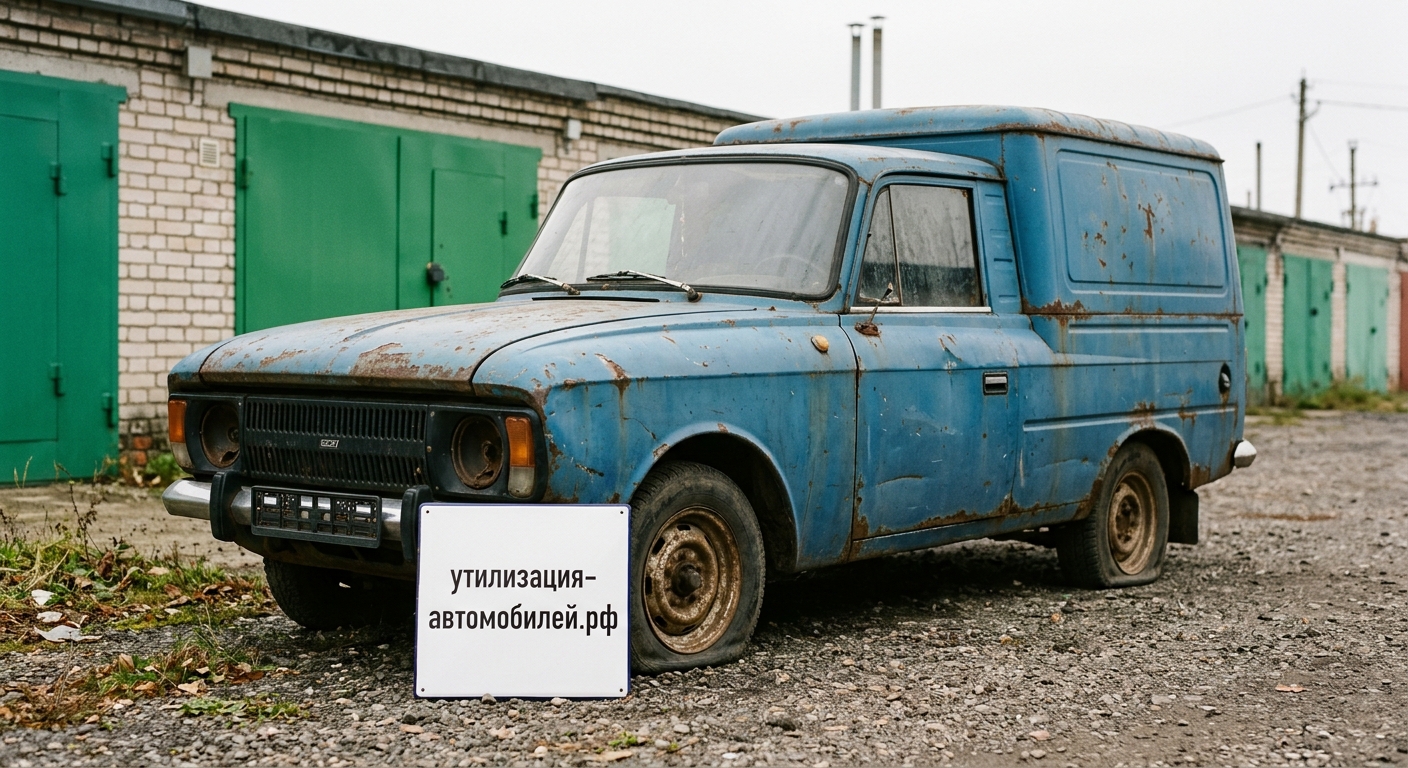 Утилизация ИЖ-2715 Каблук в пос. Октябрьский