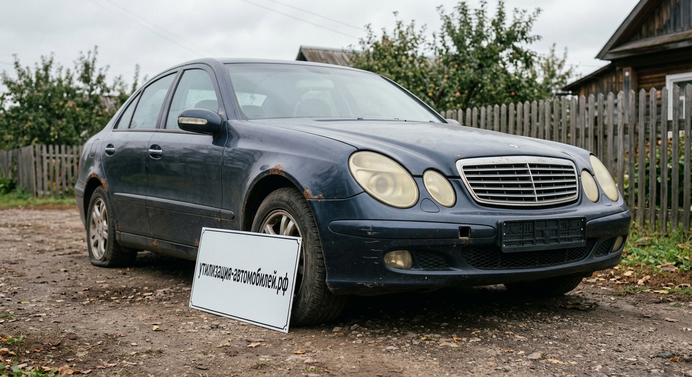 Утилизация Mercedes-Benz E-class W211 в Серпухове