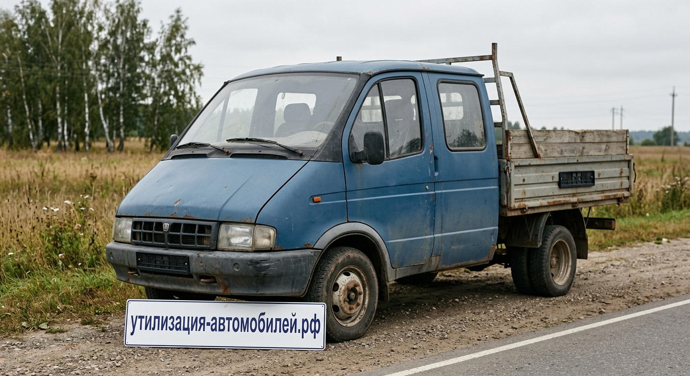 Официальная утилизация ГАЗ-33023 Фермер