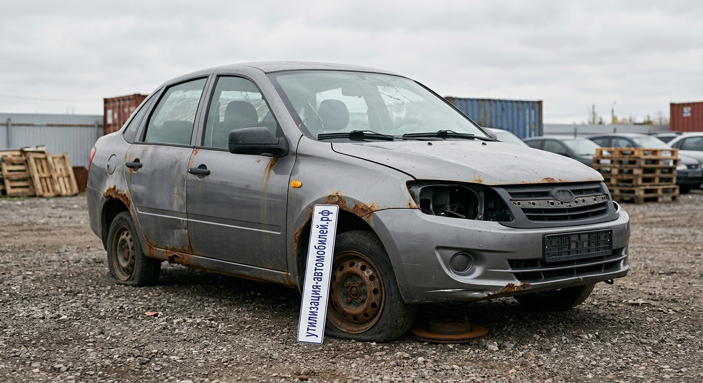 Официальная утилизация Lada Granta Седан