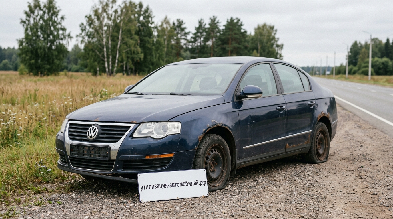 Утилизация Volkswagen Passat B6 в Путилково