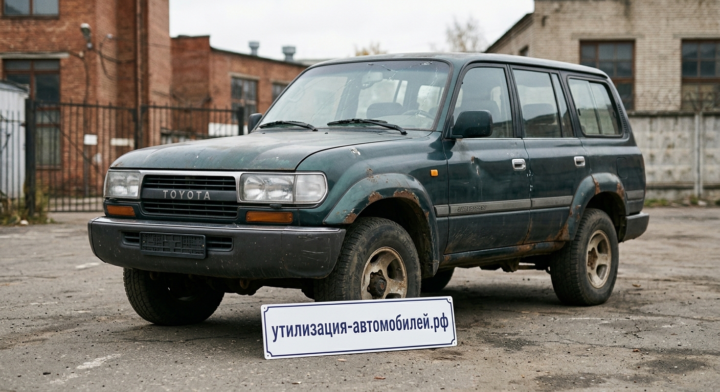 Официальная утилизация Toyota Land Cruiser 80