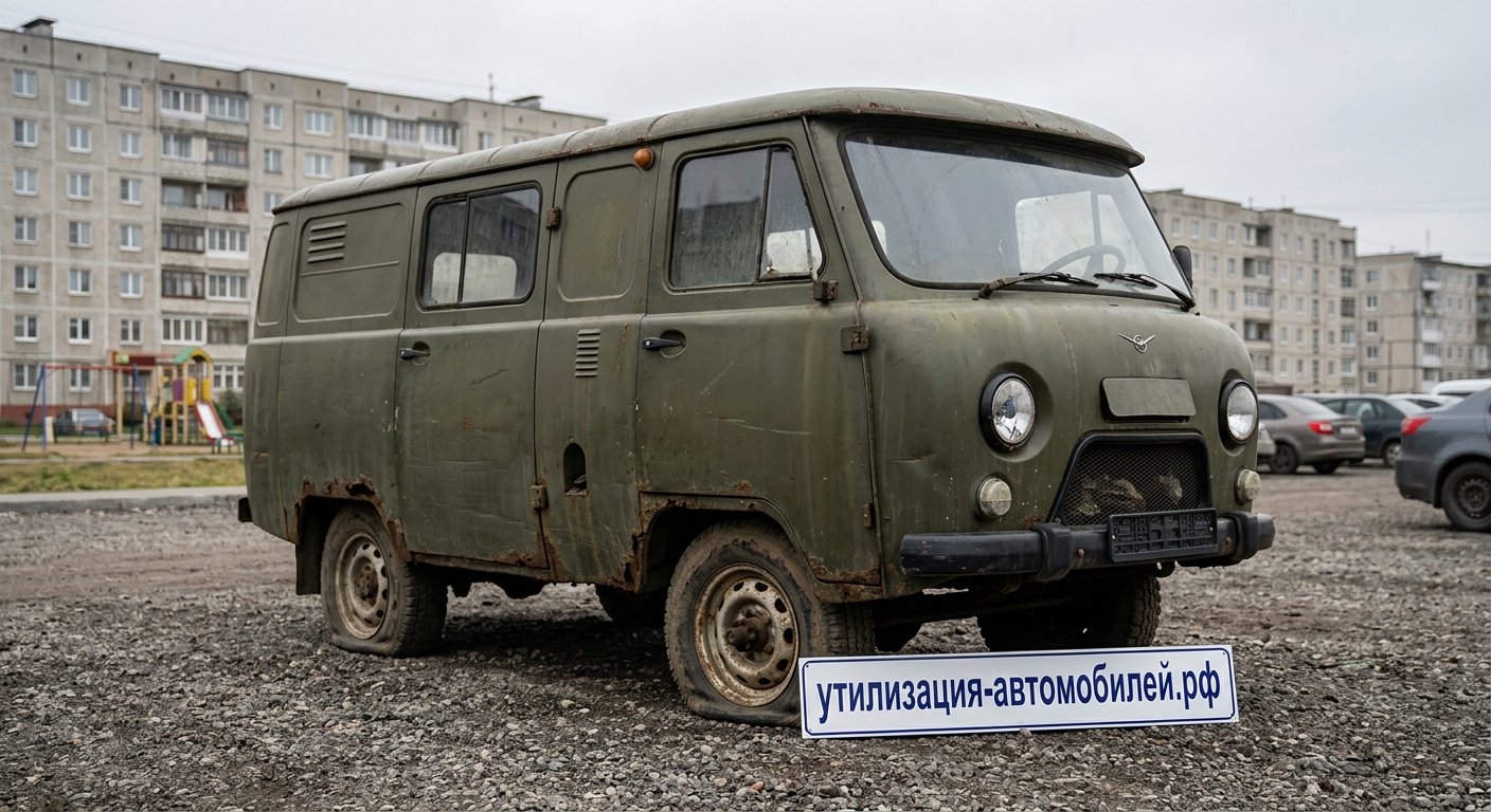 Официальная утилизация УАЗ-3741