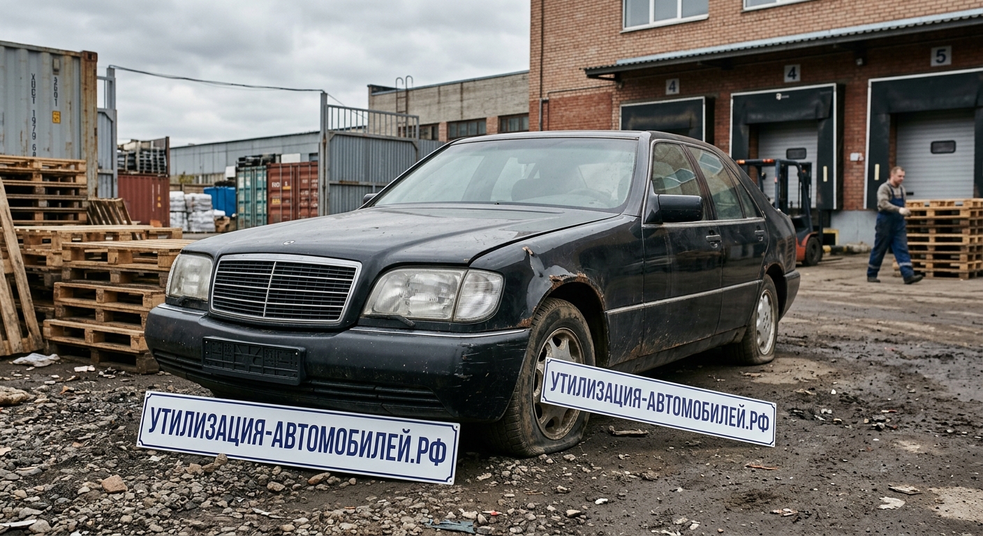 Официальная утилизация Mercedes-Benz S-class W140