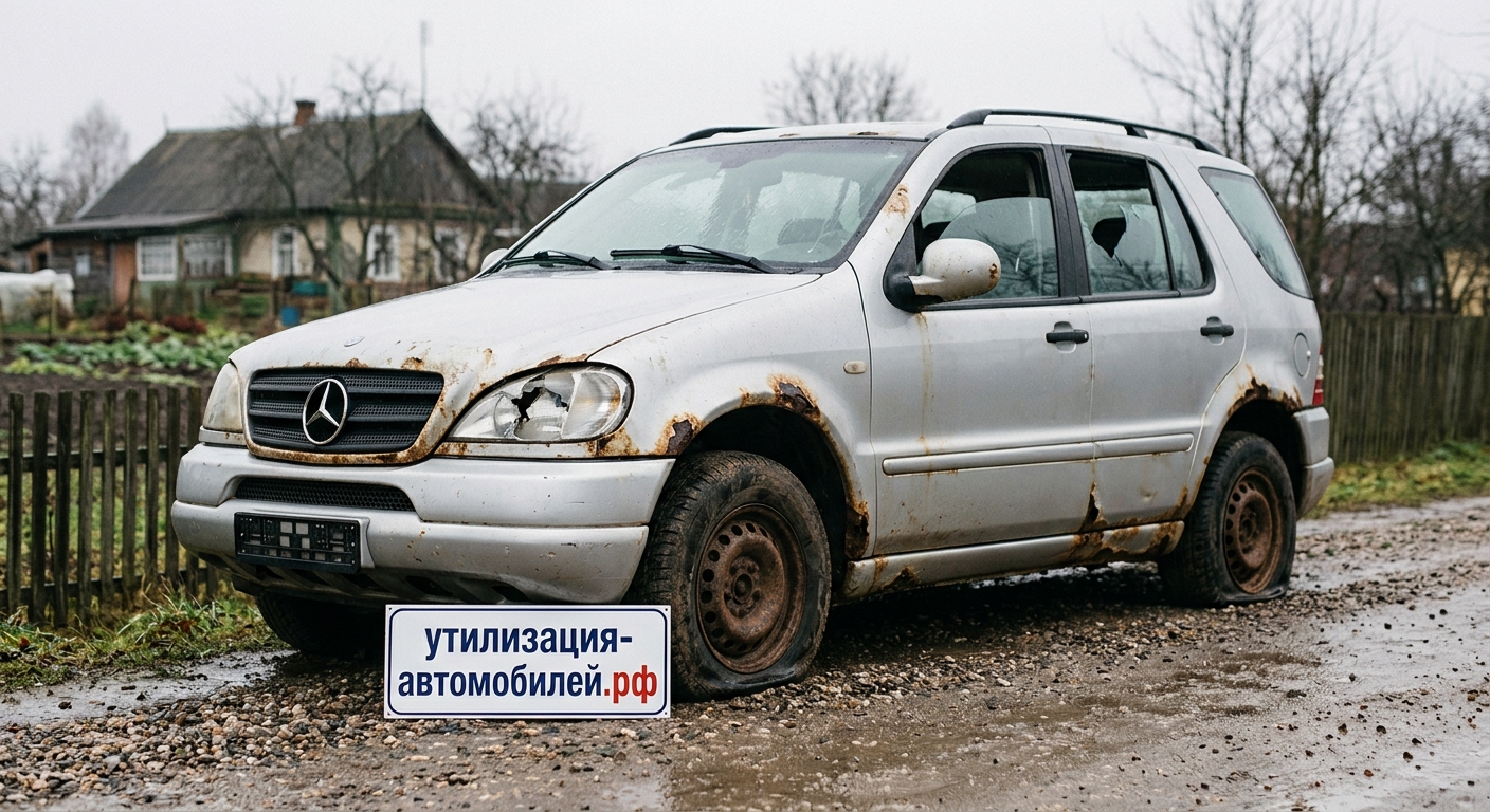 Официальная утилизация Mercedes-Benz ML (W163)