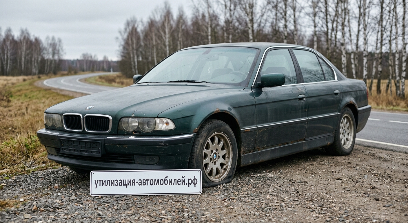 Официальная утилизация BMW 7 серия (E38)