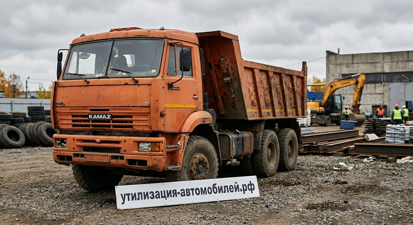 Списание и утилизация КамАЗ-6520 Самосвал