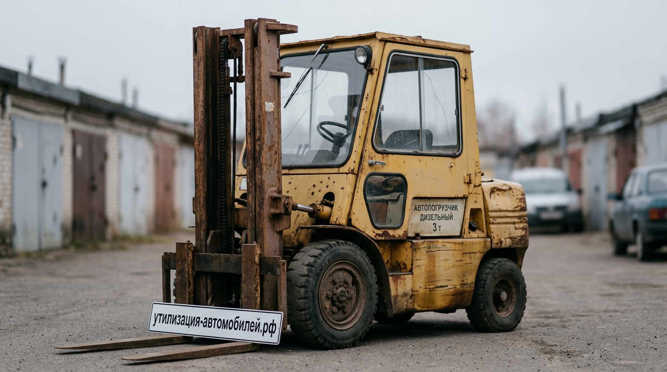 Утилизация Автопогрузчик дизельный 3 т в Краснознаменске