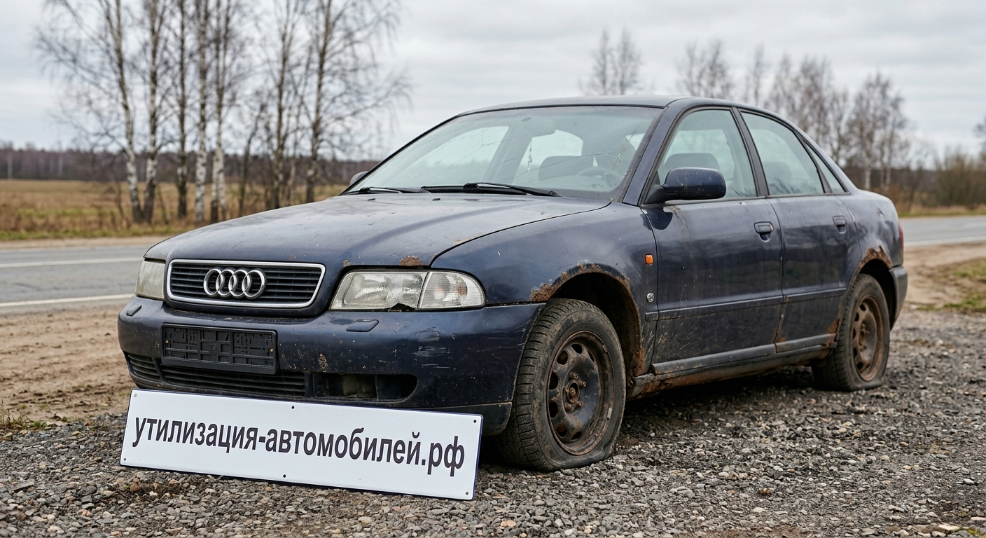 Утилизация Audi A4 (B5) в пос. Барвиха