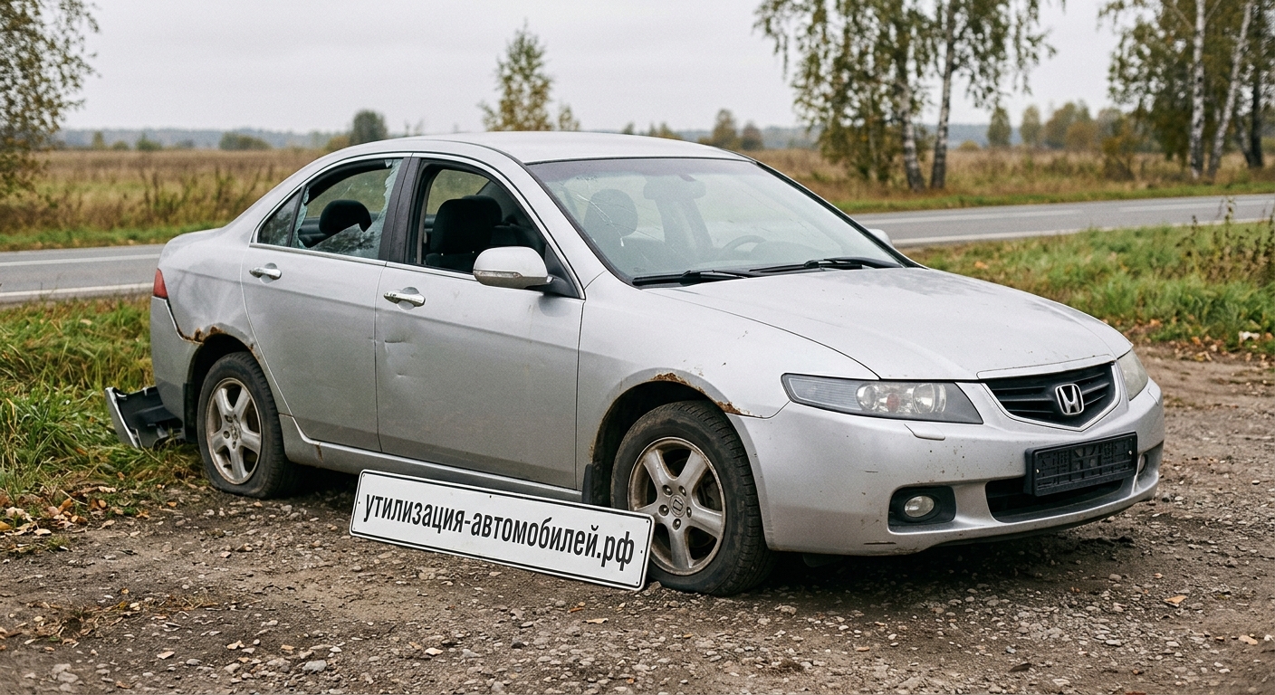 Официальная утилизация Honda Accord