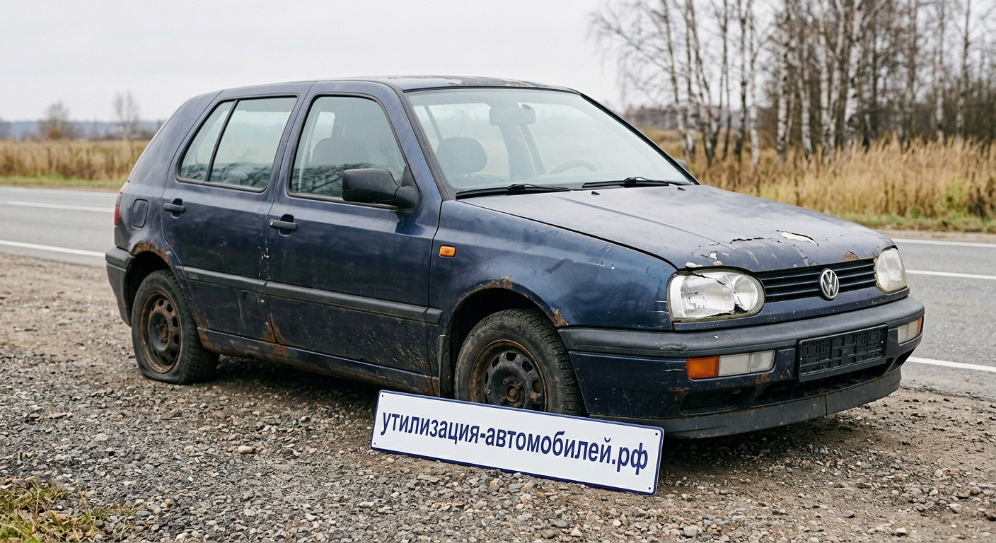 Утилизация Volkswagen Golf III в Одинцово