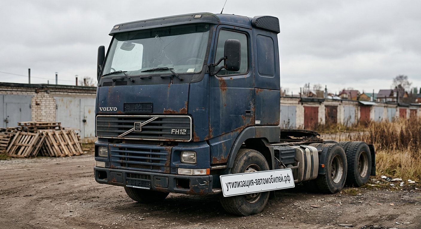 Списание и утилизация Volvo FH12 Тягач
