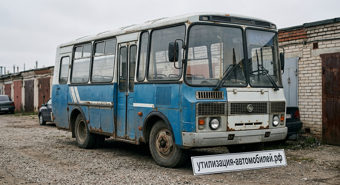Утилизация Автобус ПАЗ-3205 в Ногинске