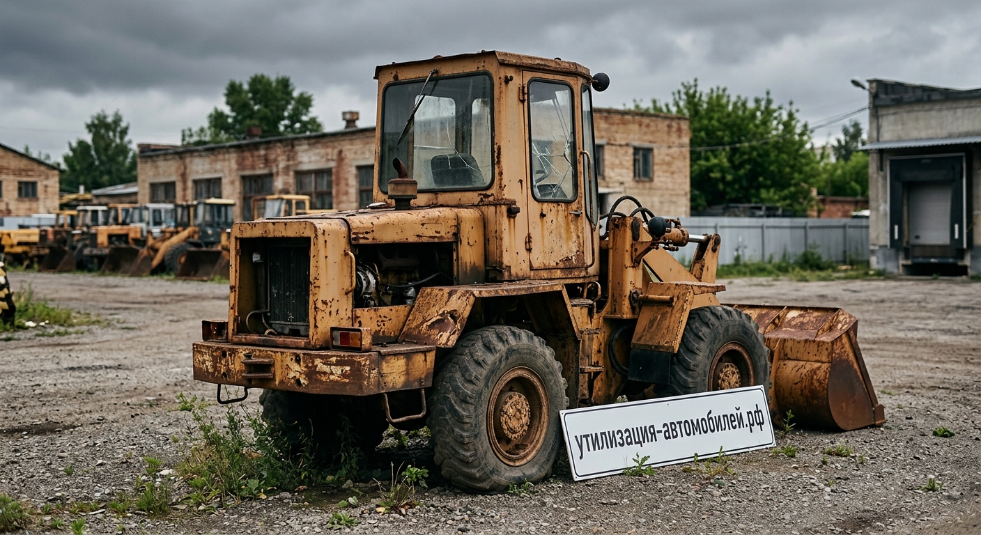 Утилизация Фронтальный погрузчик ПФН