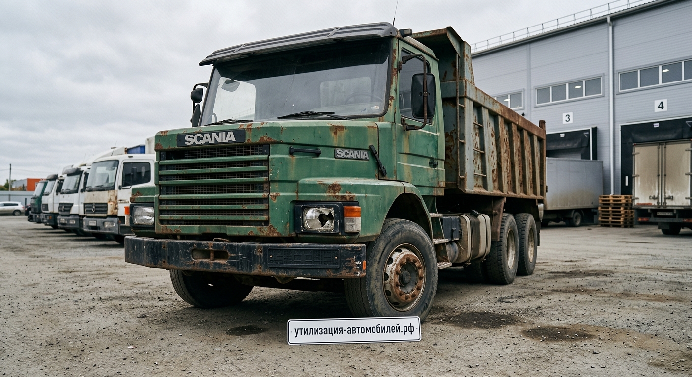 Списание и утилизация Scania