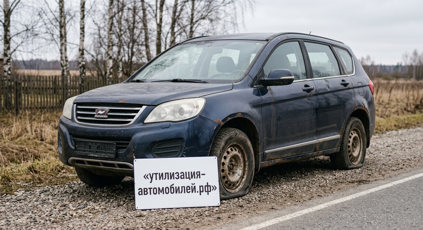 Утилизация Haval H6 на ст. Талдом