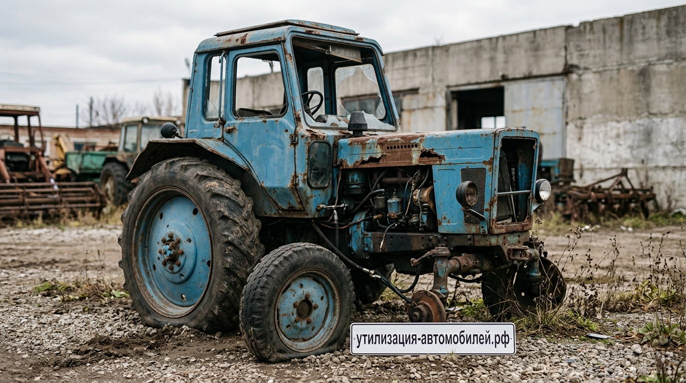 Утилизация Трактор МТЗ-50 в Подольске