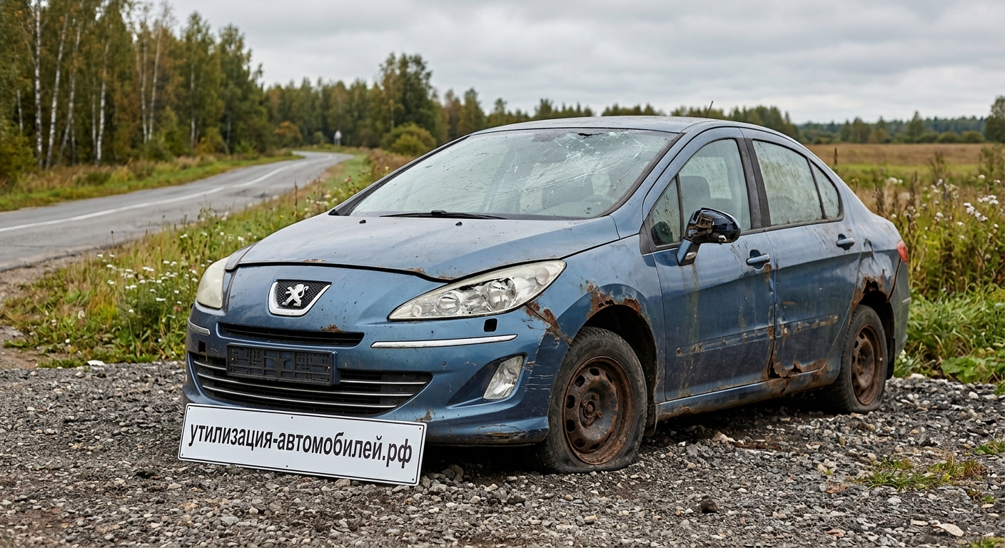 Официальная утилизация Peugeot 408