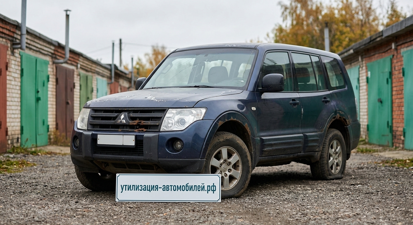 Официальная утилизация Mitsubishi Pajero IV