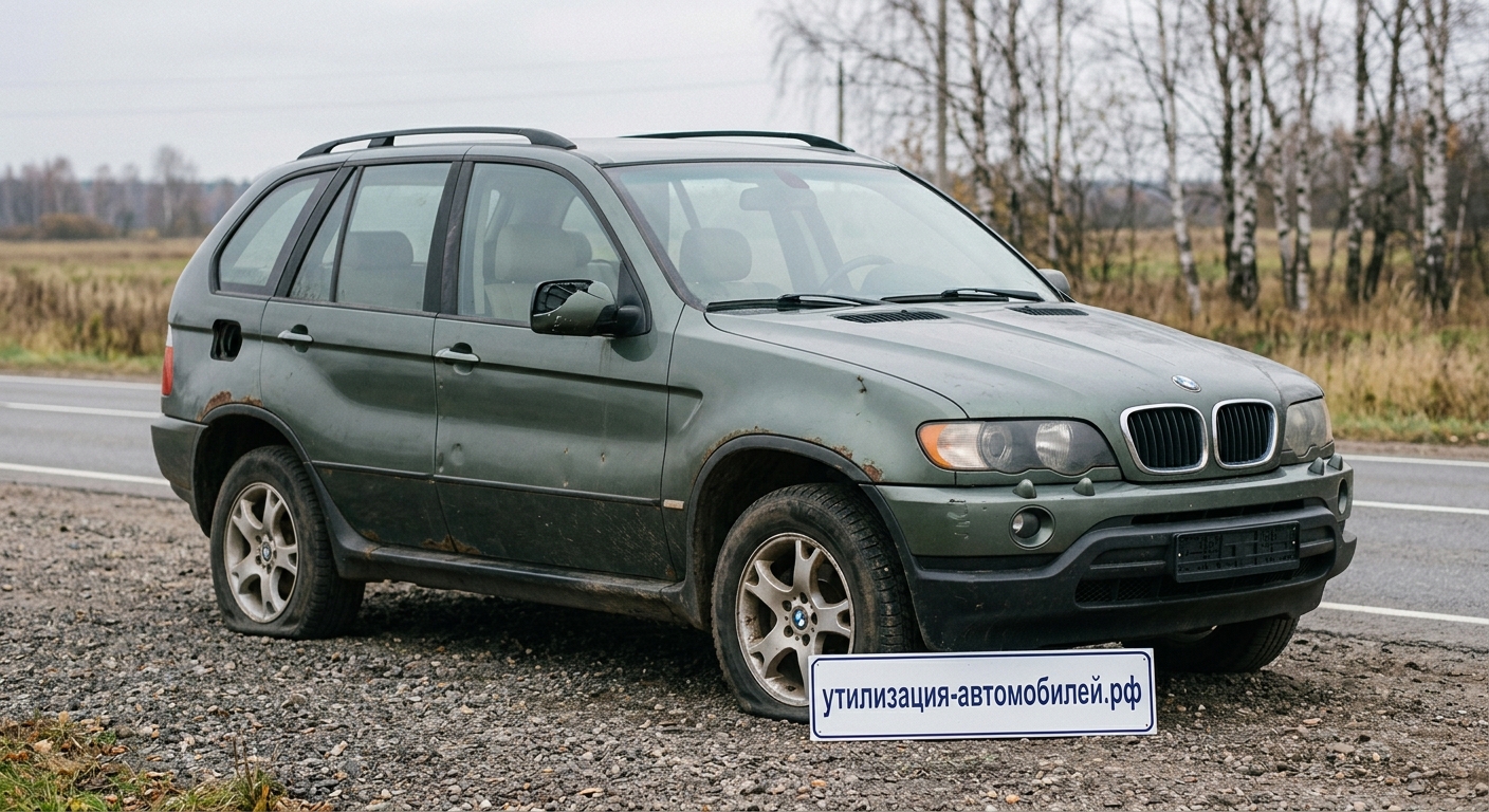 Официальная утилизация BMW X5 (E53)